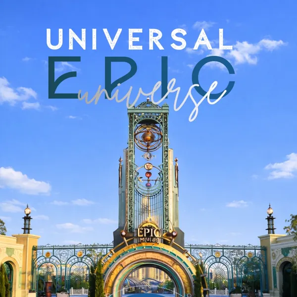 Capa do Roteiro Universal Epic Universe, roteiro pronto da Desenrola
